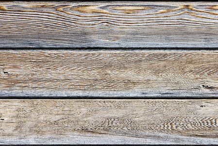 3个浅棕色水平天然木制板面板图片