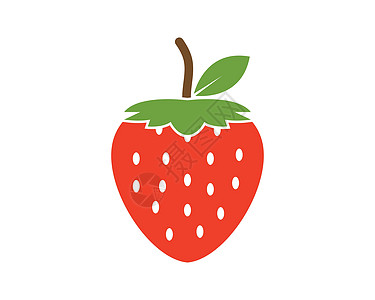 它制作图案草莓图标标志矢量图水果叶子果味马赛克红色边界绘画养分甜点营养图片