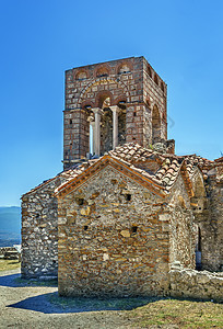 希腊Mystrass的Agia Sofia教堂图片