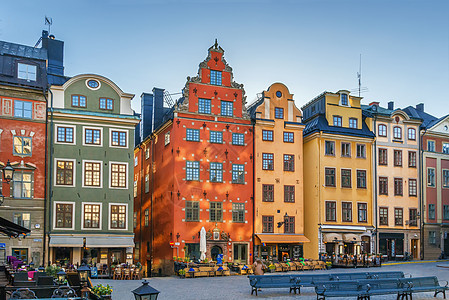 瑞典斯德哥尔摩旅行景观房子旅游市中心首都历史存储正方形历史性图片