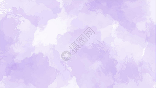 纹理背景和 web 横幅设计的紫色水彩背景墙纸墨水日光海报插图艺术创造力天气小册子晴天图片