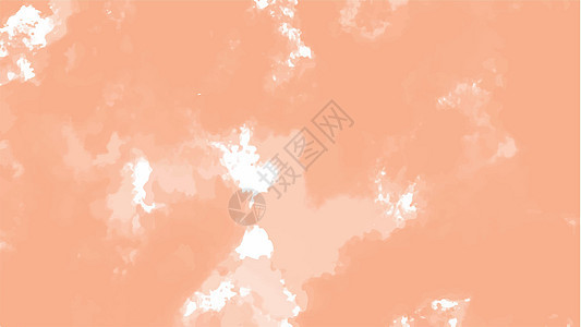 纹理背景和 web 横幅设计的橙色水彩背景白色刷子水彩画染料晴天橙子黄色墨水艺术液体图片