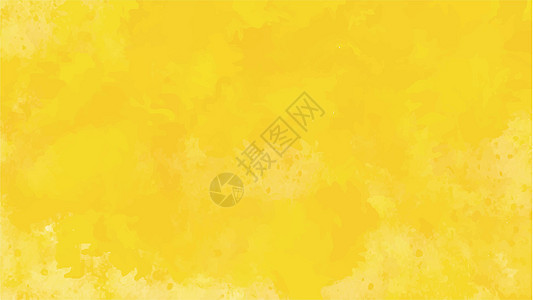纹理背景和 web 横幅设计的黄色水彩背景海报墨水插图刷子传单天气创造力墙纸晴天小册子图片