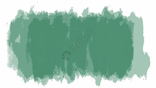 纹理背景和 web 横幅设计的绿色水彩背景插图墙纸艺术天气小册子晴天墨水创造力传单刷子图片