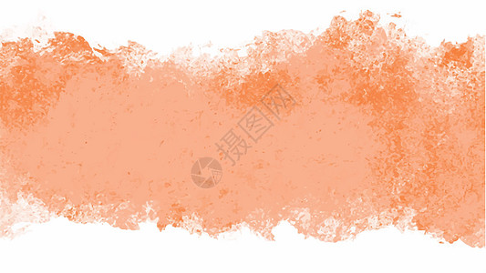 纹理背景和 web 横幅设计的橙色水彩背景绘画染料插图墨水水彩画橙子液体晴天笔触创造力图片