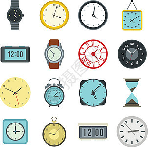 时间和时钟图标图片
