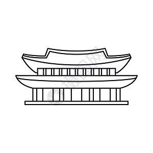 景福宫首尔图标大纲样式图片