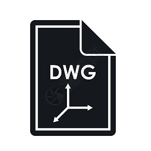 文件 DWG 图标简单样式图片