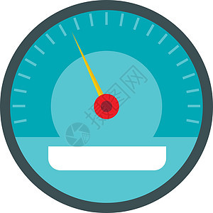 平面样式中的车速表图标指标技术乐器拨号速度控制车辆燃料转速表酒吧图片