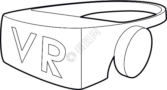 虚拟现实眼镜风镜博客网络娱乐视频插图游戏面具技术工具图片