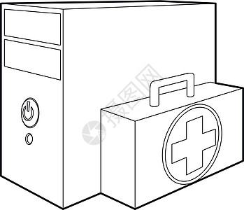 计算机系统单元急救图标大纲样式图片