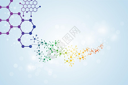 分子医学背景实验室基因代码物理微生物学化学科学生物插图克隆图片