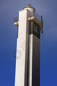 比利时灯塔公司建筑灯塔海滩旅行支撑多云全景图片