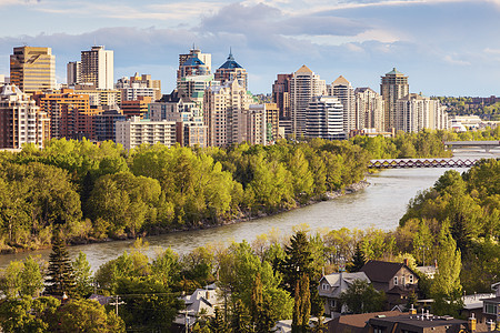 Calgary  城市全景街道商业景观天际建筑地标天空摩天大楼建筑学市中心图片