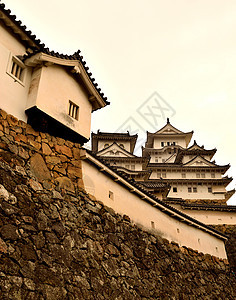 冬季喜木寺城堡的景象樱花旅行旅游武士历史性皇帝遗产建筑世界地标图片