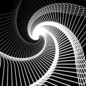 抽象几何漩涡背景矢量图 Eps1网络矩阵创造力圆圈宇宙活力网格隧道运动红色背景图片