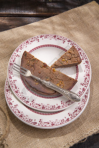 用栗子面粉做的蛋糕棕色饮食迷迭香食物传统营养图片