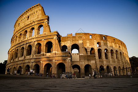 罗马意大利建筑遗产参考资料帝国历史角斗士游戏纪念碑圆弧石头图片