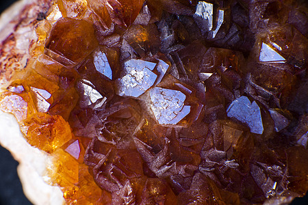地理结晶地质矿物 与世隔绝的地质矿物首饰石英水晶晶洞地质学康复宝石岩石矿物学标本图片