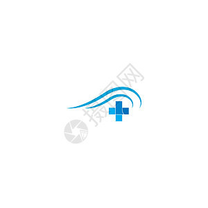 健康波标志 ico建筑网络标识插图水池医院保险旋风运动员监视器背景图片