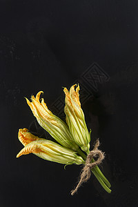 黄南瓜花食物黄色蔬菜植物花园油炸图片