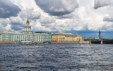 大学银行 俄罗斯圣彼得堡旅行地标内阁蓝色天空艺术馆建筑学城市博物馆建筑图片