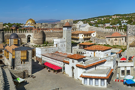 格鲁吉亚拉巴特堡 格鲁吉亚旅行地标堡垒建筑城堡历史建筑学旅游石头图片