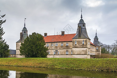 德国韦斯特温克尔城堡建筑学天空历史地标历史性公园建筑农村财产房子图片