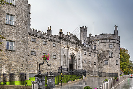爱尔兰基尔肯尼城堡石头天空城堡地标历史性旅行历史街道堡垒旅游图片