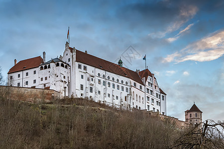 Trausnitz城堡 德国兰土胡特地标旅游历史建筑学石头建筑历史性吸引力旅行图片