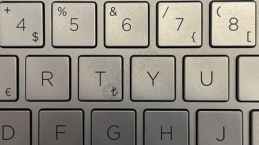 用字母特写膝上型计算机键盘程序员办公室技术电脑工具桌面创新职场手指按钮图片