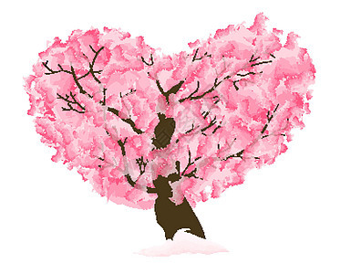 抽象花卉樱花花日本树自然背景矢量它制作图案花朵白色婚礼花园花瓣粉色插图季节图片