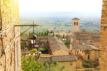 从意大利安布里亚的阿西西市(Assisi)图片