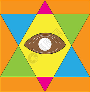 彩色催眠抽象背景 矢量插图纺织品漩涡条纹长方形黑色素描魔法马赛克织物圆圈背景图片