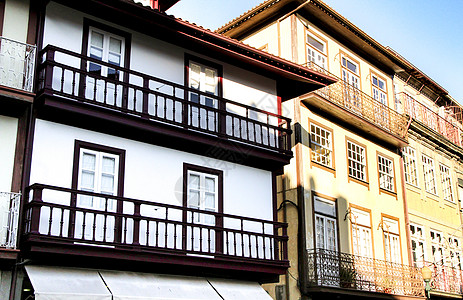 古里马拉斯葡萄牙中世纪村庄的街道 广场和墙面建筑学宗教首都窗户明信片地标建筑遗产城市古董图片