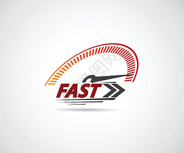 标志赛车事件与修改速度表的主要元素汽车标识技术仪表插图网络车速时间测试力量图片