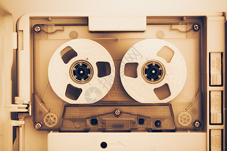 古老的录音磁带图片