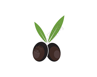 橄榄徽标图标矢量图标签广告叶子标识蔬菜生态处女植物水滴农业图片