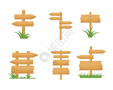 它制作图案的木标志图标矢量图驾驶木板指甲指针海报旅游横幅笔记插图广告牌图片