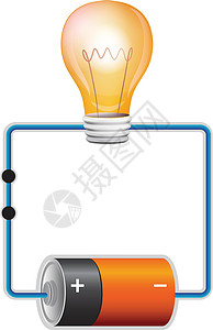 电路线路化合物活力插图氧化灯泡技术过程化学绘画加热图片