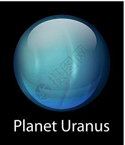 行星天王星海洋气体蓝色气氛外行星卫星勘探插图天文学外星人图片