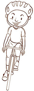 自行车娱乐赛车骑士轮胎男生艺术踏板素描两轮车框架图片