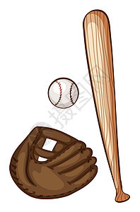 棒球简单素描图片