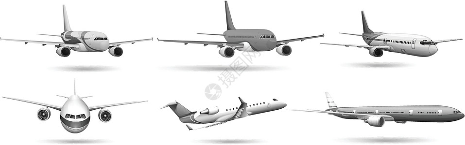计划标识喷射旅行剪贴喷射机飞机飞行绘画卡通片航空公司图片