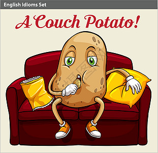 沙发土豆椅子文字家具样式语言英语艺术菜单艺术品字体图片