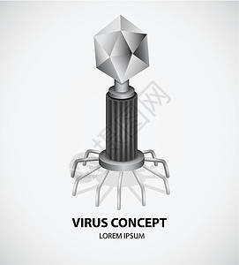 病毒概念病毒性绘画技术管状电脑网站图表隐私管子灰色图片