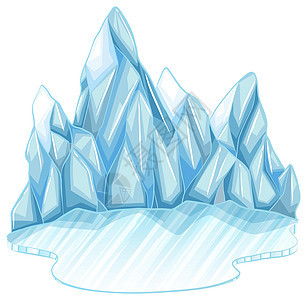 冰雪奇缘冻结水晶线条编队冰镇绘画冷冻冷却蓝色温度图片