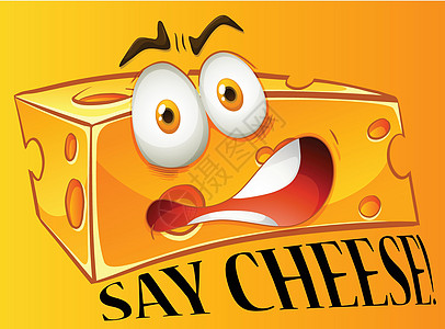 在 yello 上说奶酪表情图片