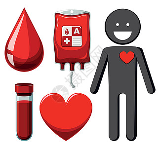 人类和献血图片
