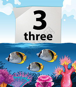 三号和三号鱼在水下图片